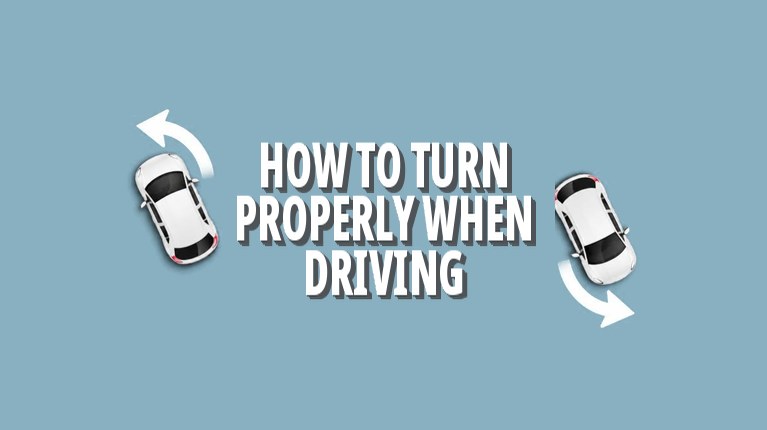 How to turn properly when driving