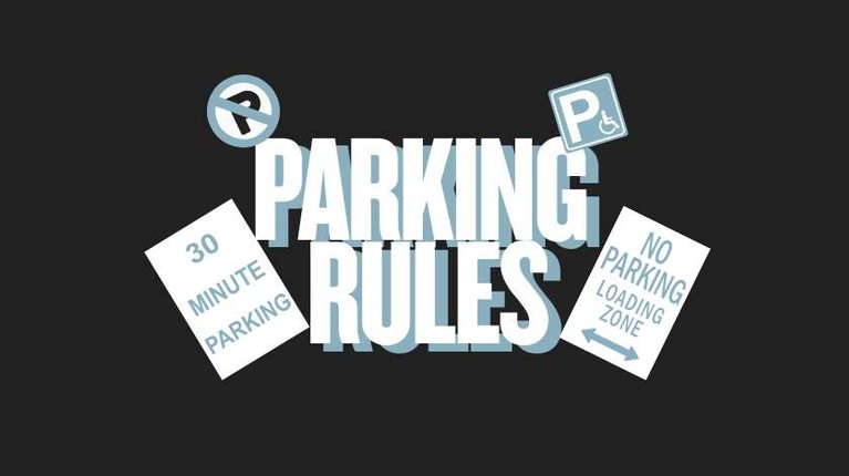 Parking rules in California