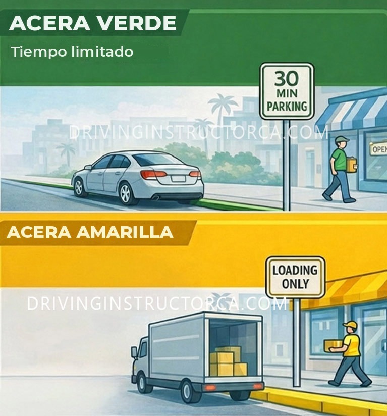 reglas de estacionamiento en California