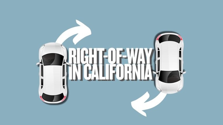 Right-of-way in California